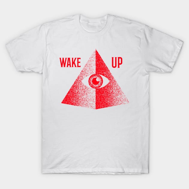 Wake Up Pyramid T-Shirt by YungBick